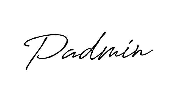 Design your own signature with our free online signature maker. With this signature software, you can create a handwritten (Antro_Vectra_Bolder) signature for name Padmin. Padmin signature style 7 images and pictures png