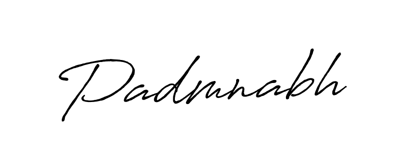 Use a signature maker to create a handwritten signature online. With this signature software, you can design (Antro_Vectra_Bolder) your own signature for name Padmnabh. Padmnabh signature style 7 images and pictures png
