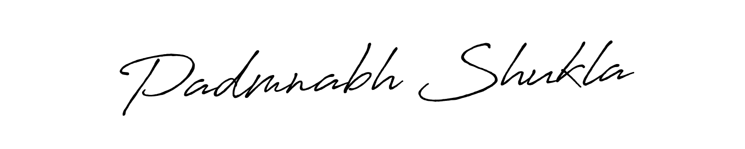 How to make Padmnabh Shukla signature? Antro_Vectra_Bolder is a professional autograph style. Create handwritten signature for Padmnabh Shukla name. Padmnabh Shukla signature style 7 images and pictures png