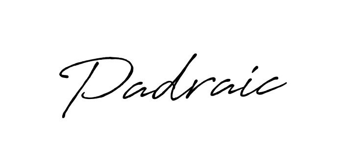 You should practise on your own different ways (Antro_Vectra_Bolder) to write your name (Padraic) in signature. don't let someone else do it for you. Padraic signature style 7 images and pictures png