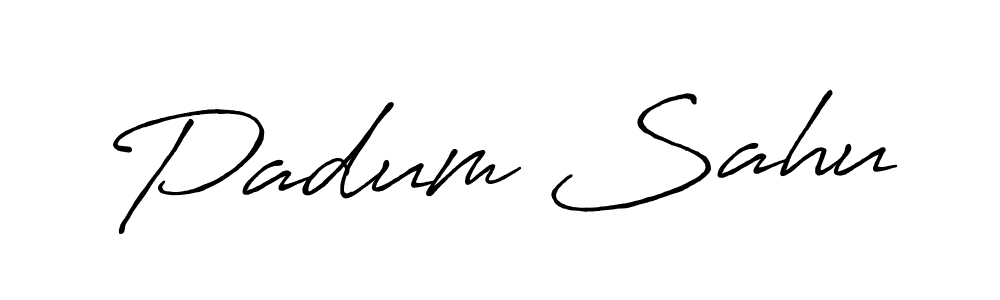 Also You can easily find your signature by using the search form. We will create Padum Sahu name handwritten signature images for you free of cost using Antro_Vectra_Bolder sign style. Padum Sahu signature style 7 images and pictures png