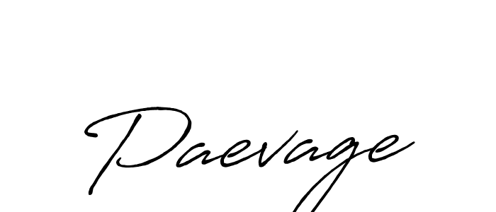 How to make Paevage name signature. Use Antro_Vectra_Bolder style for creating short signs online. This is the latest handwritten sign. Paevage signature style 7 images and pictures png