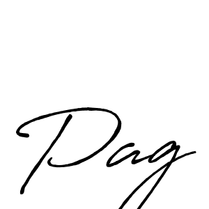 It looks lik you need a new signature style for name Pag. Design unique handwritten (Antro_Vectra_Bolder) signature with our free signature maker in just a few clicks. Pag signature style 7 images and pictures png
