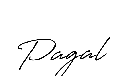 Also we have Pagal name is the best signature style. Create professional handwritten signature collection using Antro_Vectra_Bolder autograph style. Pagal signature style 7 images and pictures png