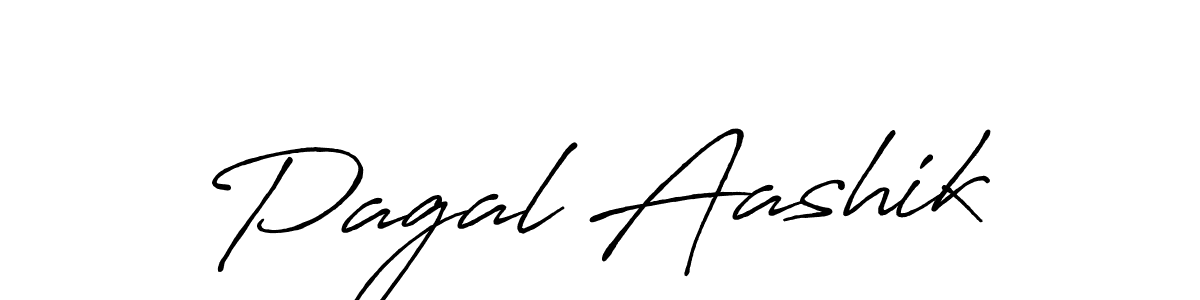 It looks lik you need a new signature style for name Pagal Aashik. Design unique handwritten (Antro_Vectra_Bolder) signature with our free signature maker in just a few clicks. Pagal Aashik signature style 7 images and pictures png