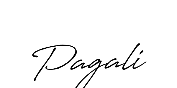 Design your own signature with our free online signature maker. With this signature software, you can create a handwritten (Antro_Vectra_Bolder) signature for name Pagali. Pagali signature style 7 images and pictures png