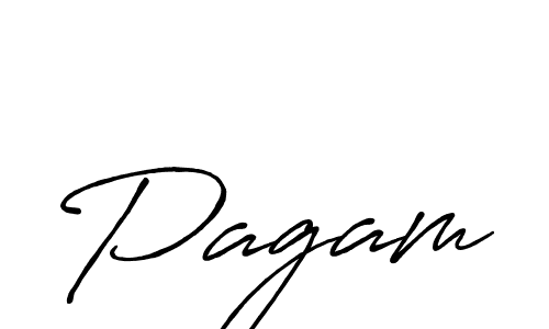 Design your own signature with our free online signature maker. With this signature software, you can create a handwritten (Antro_Vectra_Bolder) signature for name Pagam. Pagam signature style 7 images and pictures png