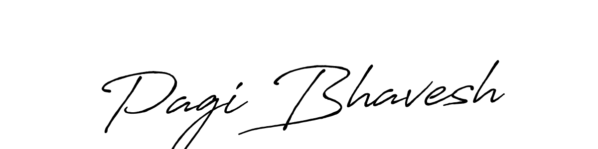 Design your own signature with our free online signature maker. With this signature software, you can create a handwritten (Antro_Vectra_Bolder) signature for name Pagi Bhavesh. Pagi Bhavesh signature style 7 images and pictures png