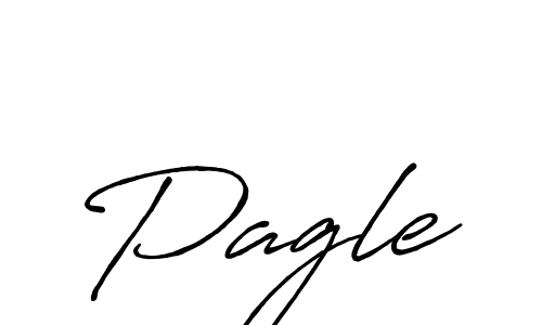 Create a beautiful signature design for name Pagle. With this signature (Antro_Vectra_Bolder) fonts, you can make a handwritten signature for free. Pagle signature style 7 images and pictures png