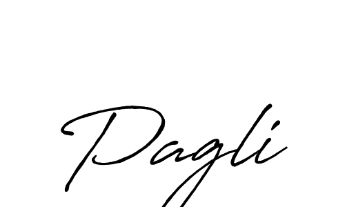 Use a signature maker to create a handwritten signature online. With this signature software, you can design (Antro_Vectra_Bolder) your own signature for name Pagli. Pagli signature style 7 images and pictures png