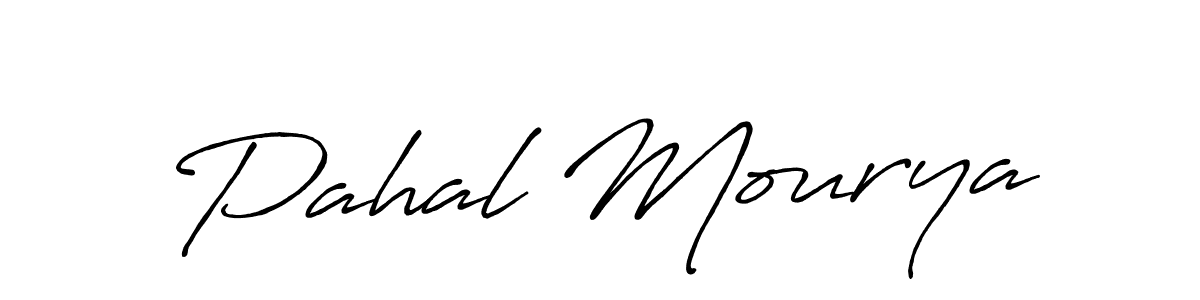 Similarly Antro_Vectra_Bolder is the best handwritten signature design. Signature creator online .You can use it as an online autograph creator for name Pahal Mourya. Pahal Mourya signature style 7 images and pictures png