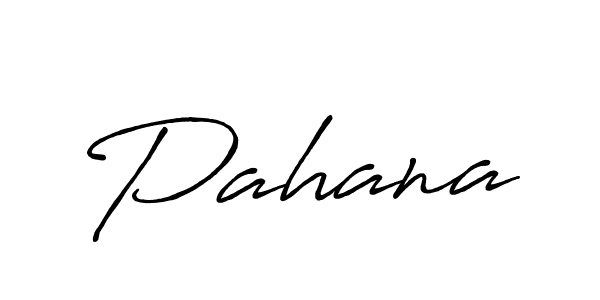 How to make Pahana signature? Antro_Vectra_Bolder is a professional autograph style. Create handwritten signature for Pahana name. Pahana signature style 7 images and pictures png