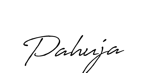 if you are searching for the best signature style for your name Pahuja. so please give up your signature search. here we have designed multiple signature styles  using Antro_Vectra_Bolder. Pahuja signature style 7 images and pictures png
