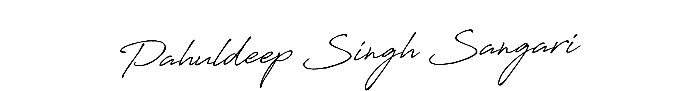 Make a short Pahuldeep Singh Sangari signature style. Manage your documents anywhere anytime using Antro_Vectra_Bolder. Create and add eSignatures, submit forms, share and send files easily. Pahuldeep Singh Sangari signature style 7 images and pictures png