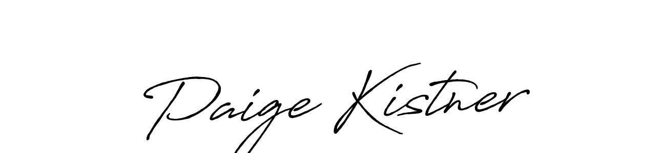 Make a beautiful signature design for name Paige Kistner. Use this online signature maker to create a handwritten signature for free. Paige Kistner signature style 7 images and pictures png