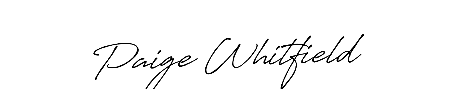 Check out images of Autograph of Paige Whitfield name. Actor Paige Whitfield Signature Style. Antro_Vectra_Bolder is a professional sign style online. Paige Whitfield signature style 7 images and pictures png