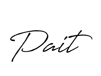 Make a beautiful signature design for name Pait. With this signature (Antro_Vectra_Bolder) style, you can create a handwritten signature for free. Pait signature style 7 images and pictures png
