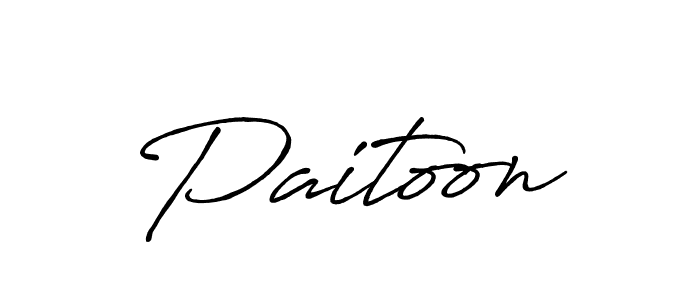How to Draw Paitoon signature style? Antro_Vectra_Bolder is a latest design signature styles for name Paitoon. Paitoon signature style 7 images and pictures png