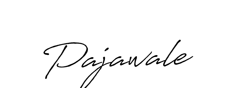 Make a beautiful signature design for name Pajawale. With this signature (Antro_Vectra_Bolder) style, you can create a handwritten signature for free. Pajawale signature style 7 images and pictures png