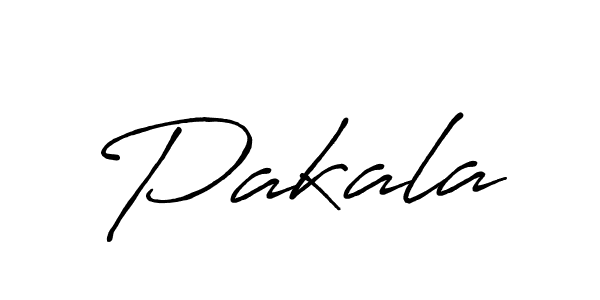 Pakala stylish signature style. Best Handwritten Sign (Antro_Vectra_Bolder) for my name. Handwritten Signature Collection Ideas for my name Pakala. Pakala signature style 7 images and pictures png