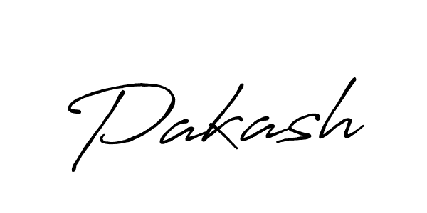 How to make Pakash name signature. Use Antro_Vectra_Bolder style for creating short signs online. This is the latest handwritten sign. Pakash signature style 7 images and pictures png