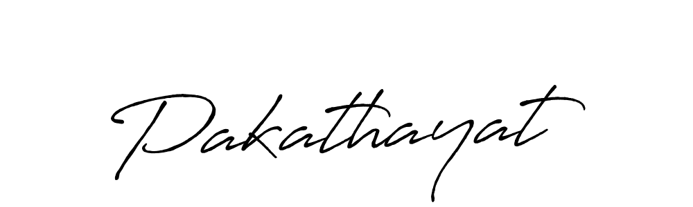 Design your own signature with our free online signature maker. With this signature software, you can create a handwritten (Antro_Vectra_Bolder) signature for name Pakathayat. Pakathayat signature style 7 images and pictures png