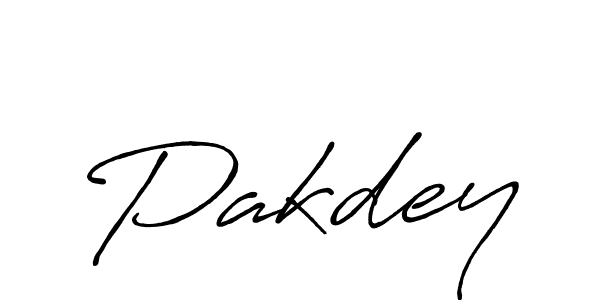 How to make Pakdey name signature. Use Antro_Vectra_Bolder style for creating short signs online. This is the latest handwritten sign. Pakdey signature style 7 images and pictures png