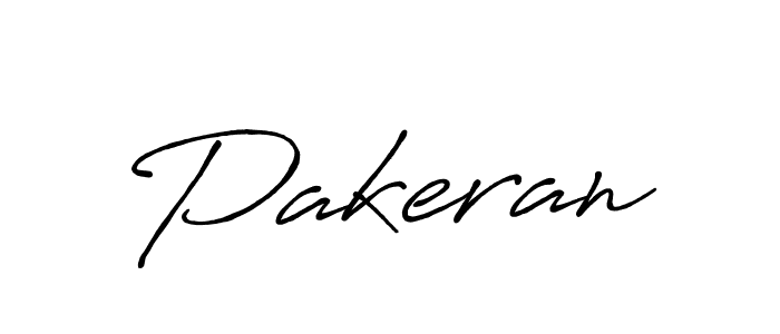 Create a beautiful signature design for name Pakeran. With this signature (Antro_Vectra_Bolder) fonts, you can make a handwritten signature for free. Pakeran signature style 7 images and pictures png