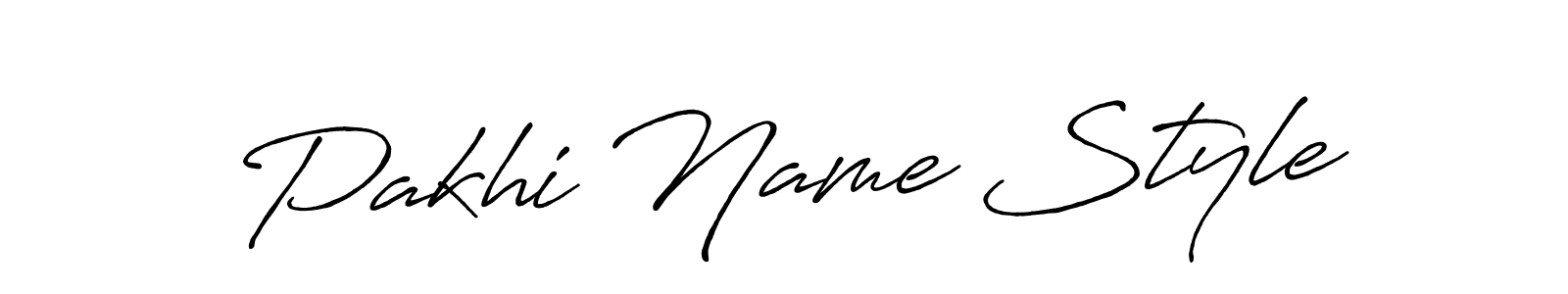It looks lik you need a new signature style for name Pakhi Name Style. Design unique handwritten (Antro_Vectra_Bolder) signature with our free signature maker in just a few clicks. Pakhi Name Style signature style 7 images and pictures png