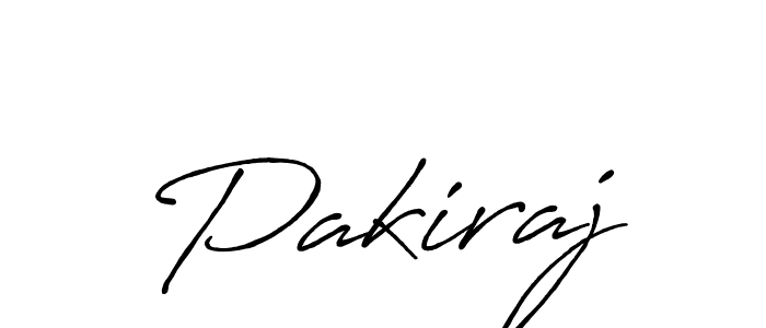 Create a beautiful signature design for name Pakiraj. With this signature (Antro_Vectra_Bolder) fonts, you can make a handwritten signature for free. Pakiraj signature style 7 images and pictures png