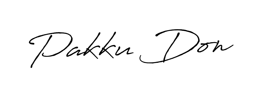 How to make Pakku Don name signature. Use Antro_Vectra_Bolder style for creating short signs online. This is the latest handwritten sign. Pakku Don signature style 7 images and pictures png