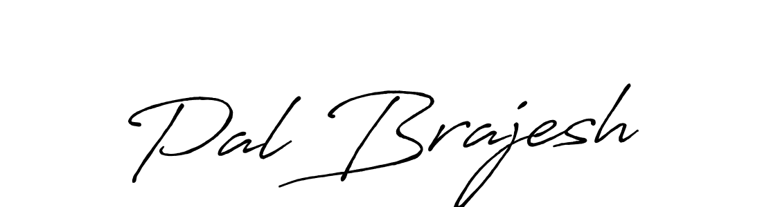 How to make Pal Brajesh name signature. Use Antro_Vectra_Bolder style for creating short signs online. This is the latest handwritten sign. Pal Brajesh signature style 7 images and pictures png