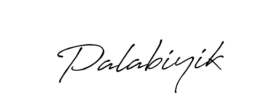 You should practise on your own different ways (Antro_Vectra_Bolder) to write your name (Palabiyik) in signature. don't let someone else do it for you. Palabiyik signature style 7 images and pictures png