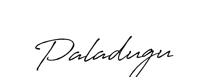 Create a beautiful signature design for name Paladugu. With this signature (Antro_Vectra_Bolder) fonts, you can make a handwritten signature for free. Paladugu signature style 7 images and pictures png