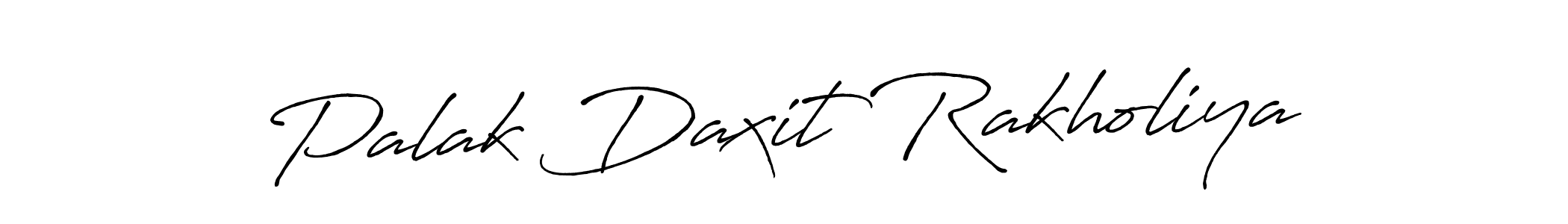 The best way (Antro_Vectra_Bolder) to make a short signature is to pick only two or three words in your name. The name Palak Daxit Rakholiya include a total of six letters. For converting this name. Palak Daxit Rakholiya signature style 7 images and pictures png