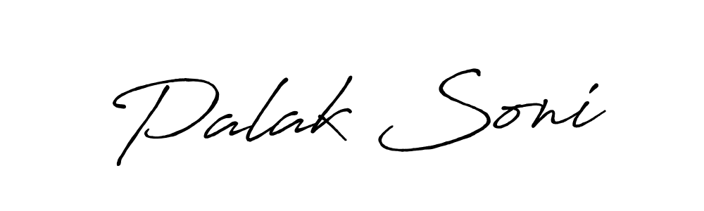 How to make Palak Soni signature? Antro_Vectra_Bolder is a professional autograph style. Create handwritten signature for Palak Soni name. Palak Soni signature style 7 images and pictures png