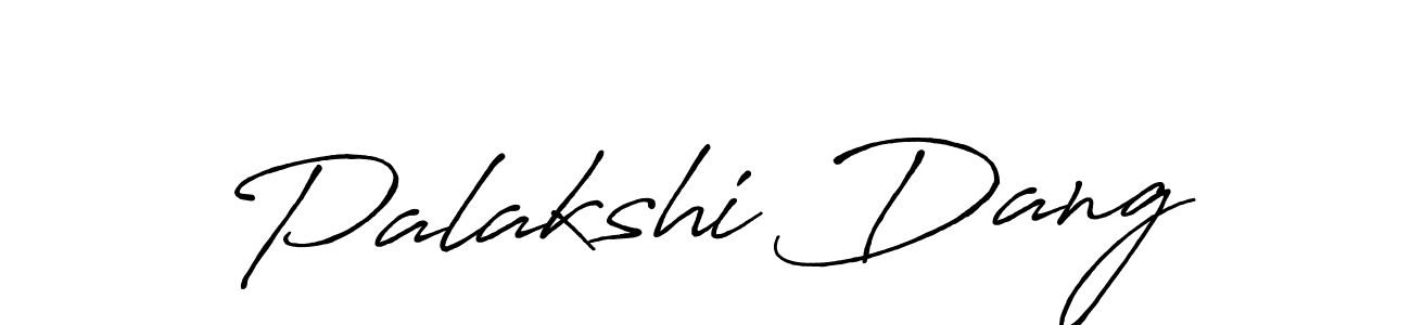 Design your own signature with our free online signature maker. With this signature software, you can create a handwritten (Antro_Vectra_Bolder) signature for name Palakshi Dang. Palakshi Dang signature style 7 images and pictures png
