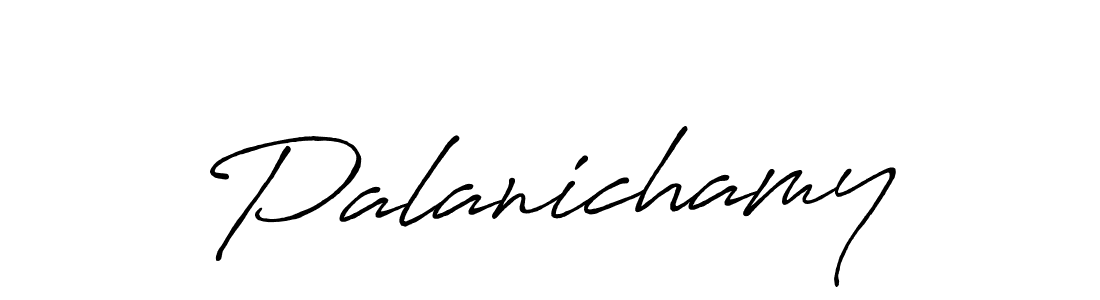 How to make Palanichamy signature? Antro_Vectra_Bolder is a professional autograph style. Create handwritten signature for Palanichamy name. Palanichamy signature style 7 images and pictures png