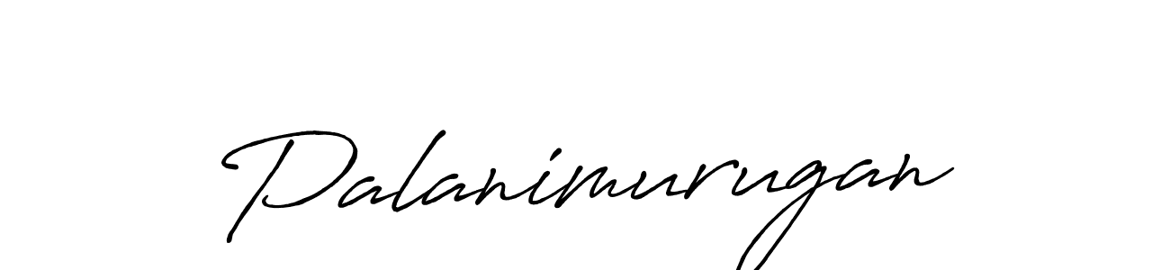 Create a beautiful signature design for name Palanimurugan. With this signature (Antro_Vectra_Bolder) fonts, you can make a handwritten signature for free. Palanimurugan signature style 7 images and pictures png