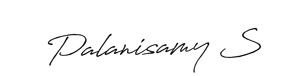 You should practise on your own different ways (Antro_Vectra_Bolder) to write your name (Palanisamy S) in signature. don't let someone else do it for you. Palanisamy S signature style 7 images and pictures png