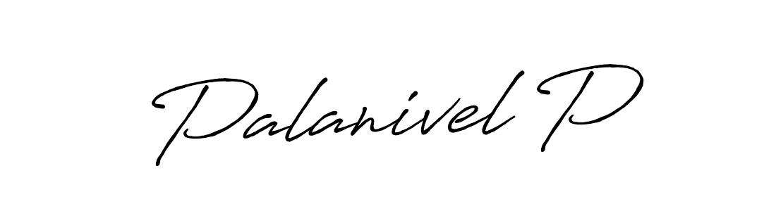It looks lik you need a new signature style for name Palanivel P. Design unique handwritten (Antro_Vectra_Bolder) signature with our free signature maker in just a few clicks. Palanivel P signature style 7 images and pictures png