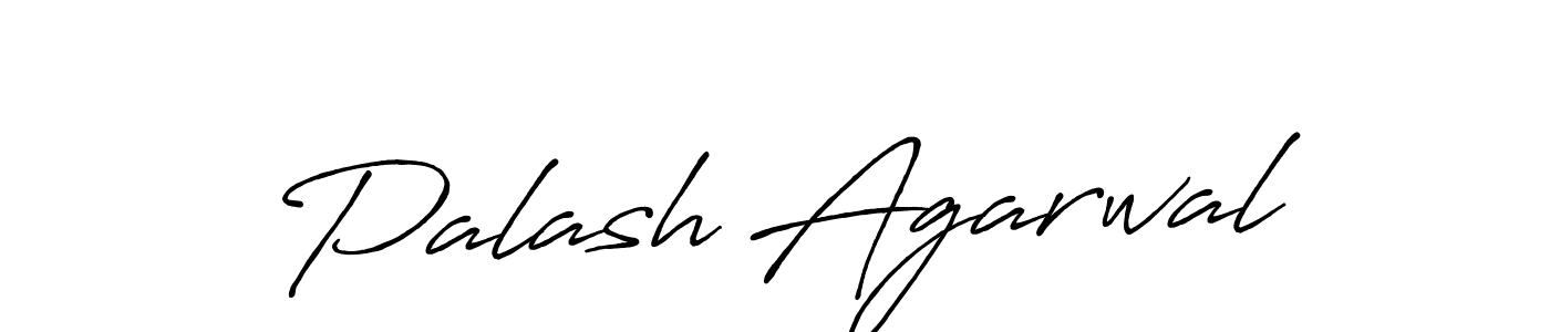 Design your own signature with our free online signature maker. With this signature software, you can create a handwritten (Antro_Vectra_Bolder) signature for name Palash Agarwal. Palash Agarwal signature style 7 images and pictures png