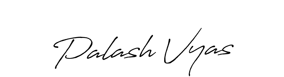 You should practise on your own different ways (Antro_Vectra_Bolder) to write your name (Palash Vyas) in signature. don't let someone else do it for you. Palash Vyas signature style 7 images and pictures png