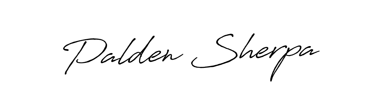 Antro_Vectra_Bolder is a professional signature style that is perfect for those who want to add a touch of class to their signature. It is also a great choice for those who want to make their signature more unique. Get Palden Sherpa name to fancy signature for free. Palden Sherpa signature style 7 images and pictures png