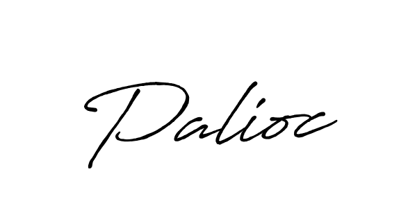 How to make Palioc signature? Antro_Vectra_Bolder is a professional autograph style. Create handwritten signature for Palioc name. Palioc signature style 7 images and pictures png