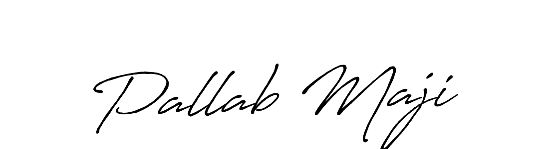 Use a signature maker to create a handwritten signature online. With this signature software, you can design (Antro_Vectra_Bolder) your own signature for name Pallab Maji. Pallab Maji signature style 7 images and pictures png