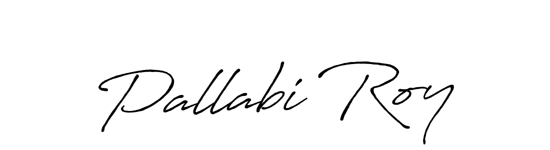 Use a signature maker to create a handwritten signature online. With this signature software, you can design (Antro_Vectra_Bolder) your own signature for name Pallabi Roy. Pallabi Roy signature style 7 images and pictures png