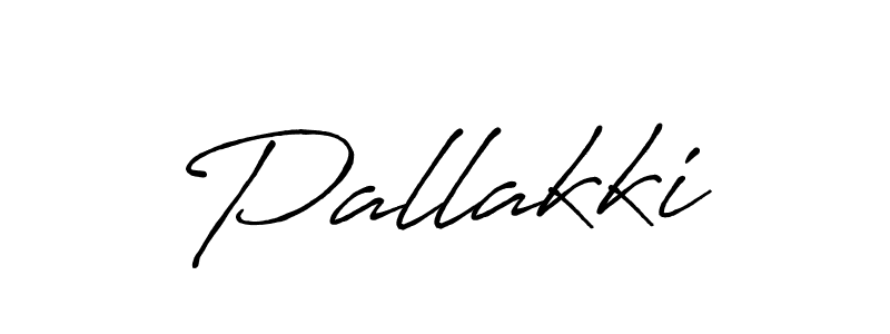 Use a signature maker to create a handwritten signature online. With this signature software, you can design (Antro_Vectra_Bolder) your own signature for name Pallakki. Pallakki signature style 7 images and pictures png