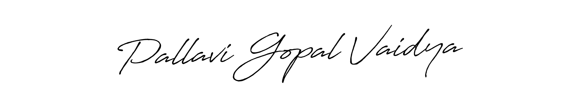 Make a short Pallavi Gopal Vaidya signature style. Manage your documents anywhere anytime using Antro_Vectra_Bolder. Create and add eSignatures, submit forms, share and send files easily. Pallavi Gopal Vaidya signature style 7 images and pictures png