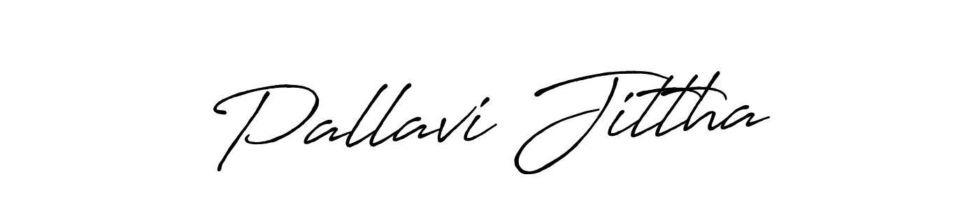 Use a signature maker to create a handwritten signature online. With this signature software, you can design (Antro_Vectra_Bolder) your own signature for name Pallavi Jittha. Pallavi Jittha signature style 7 images and pictures png